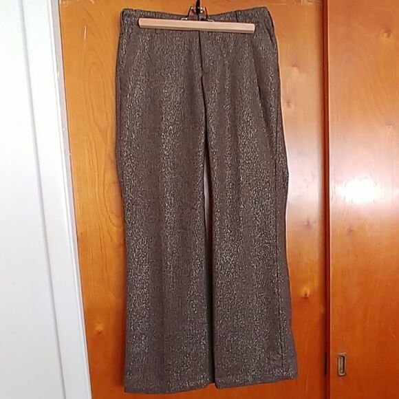 Gap Tan/Blk/Gold Wool Herringbone Low Rise Trouser - Picture 1 of 8